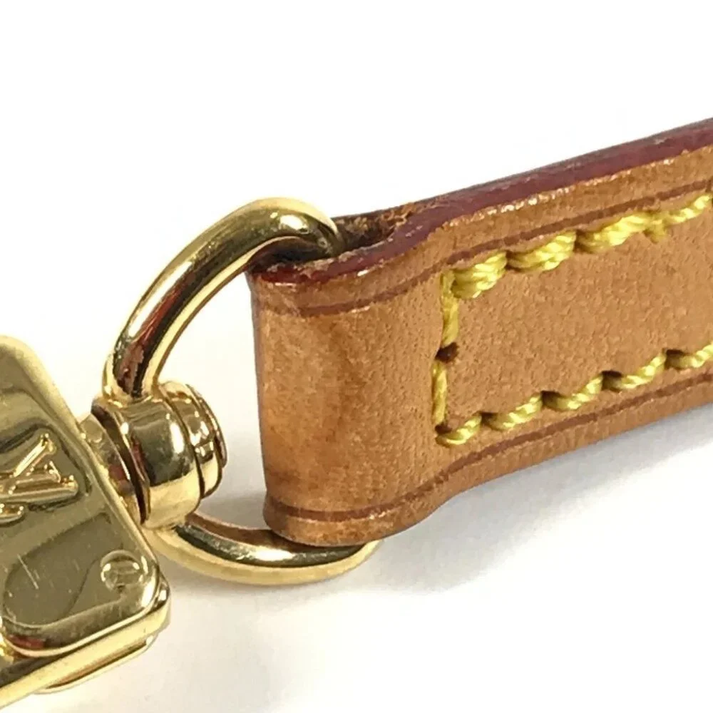 LOUIS VUITTON J52314 Shoulder strap Nume leather Beige